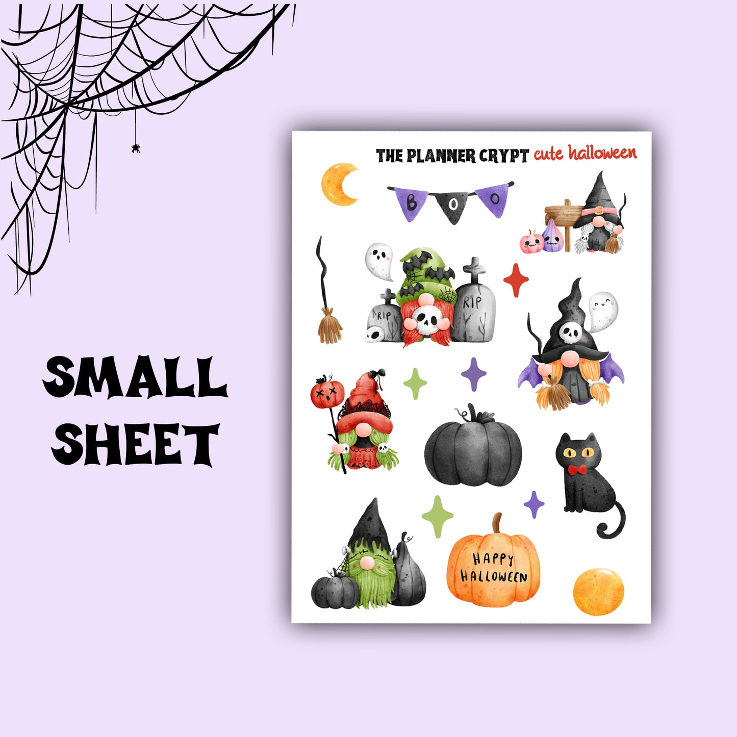 planner stickers, halloween, fall season, Autumn, ghost stickers, gothplanner, deco stickers, vertical planner, stickers for halloween
