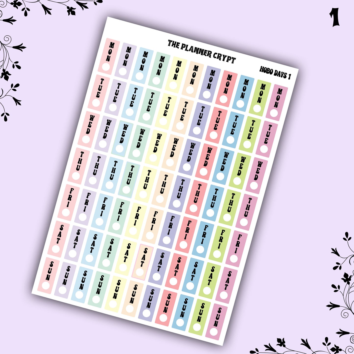 Hobonichi weeks date covers, planner stickers