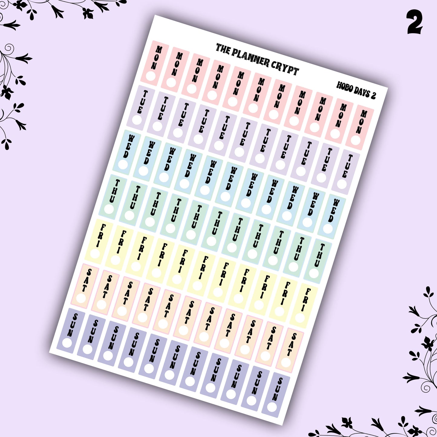 Hobonichi weeks date covers, planner stickers
