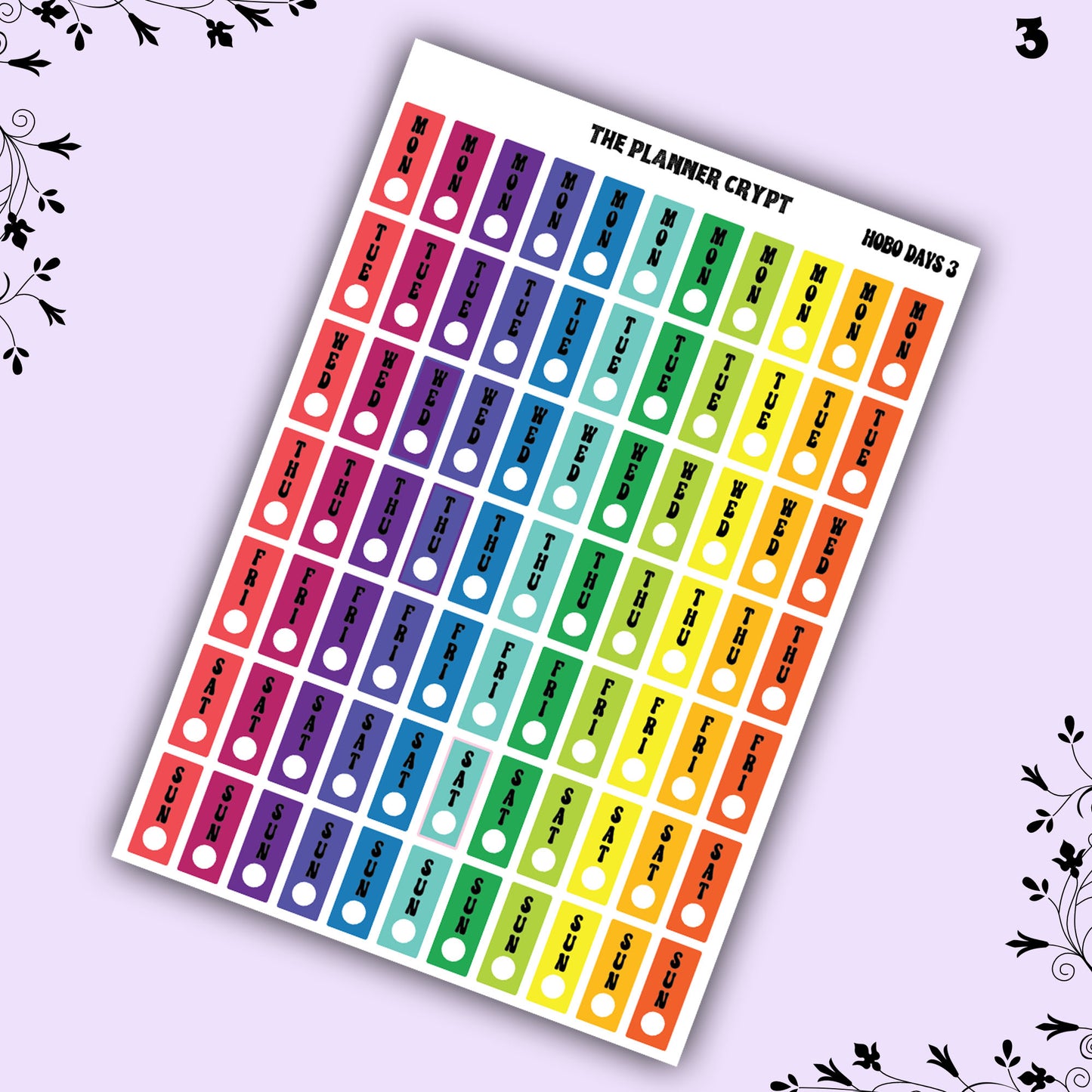 Hobonichi weeks date covers, planner stickers