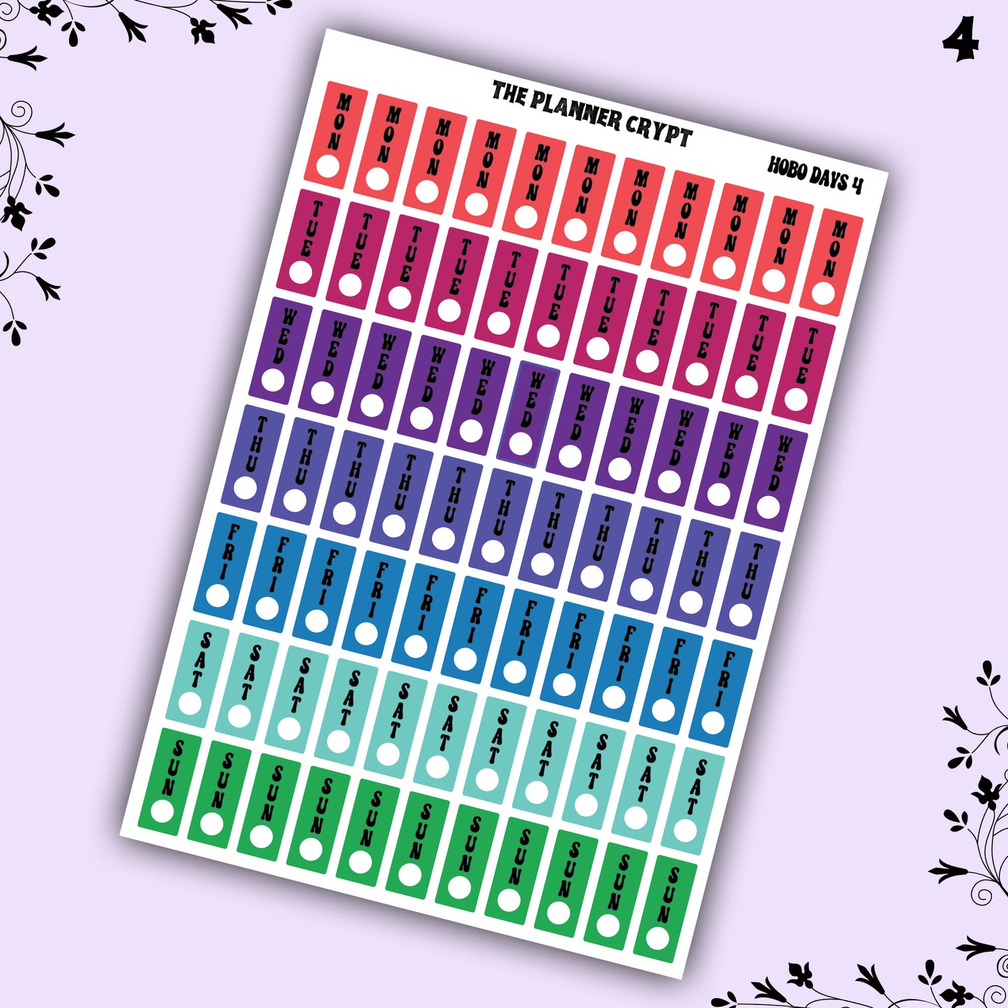 Hobonichi weeks date covers, planner stickers