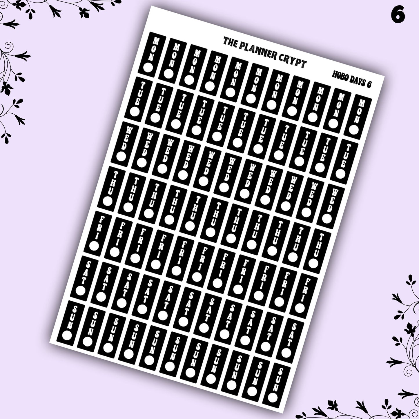 Hobonichi weeks date covers, planner stickers