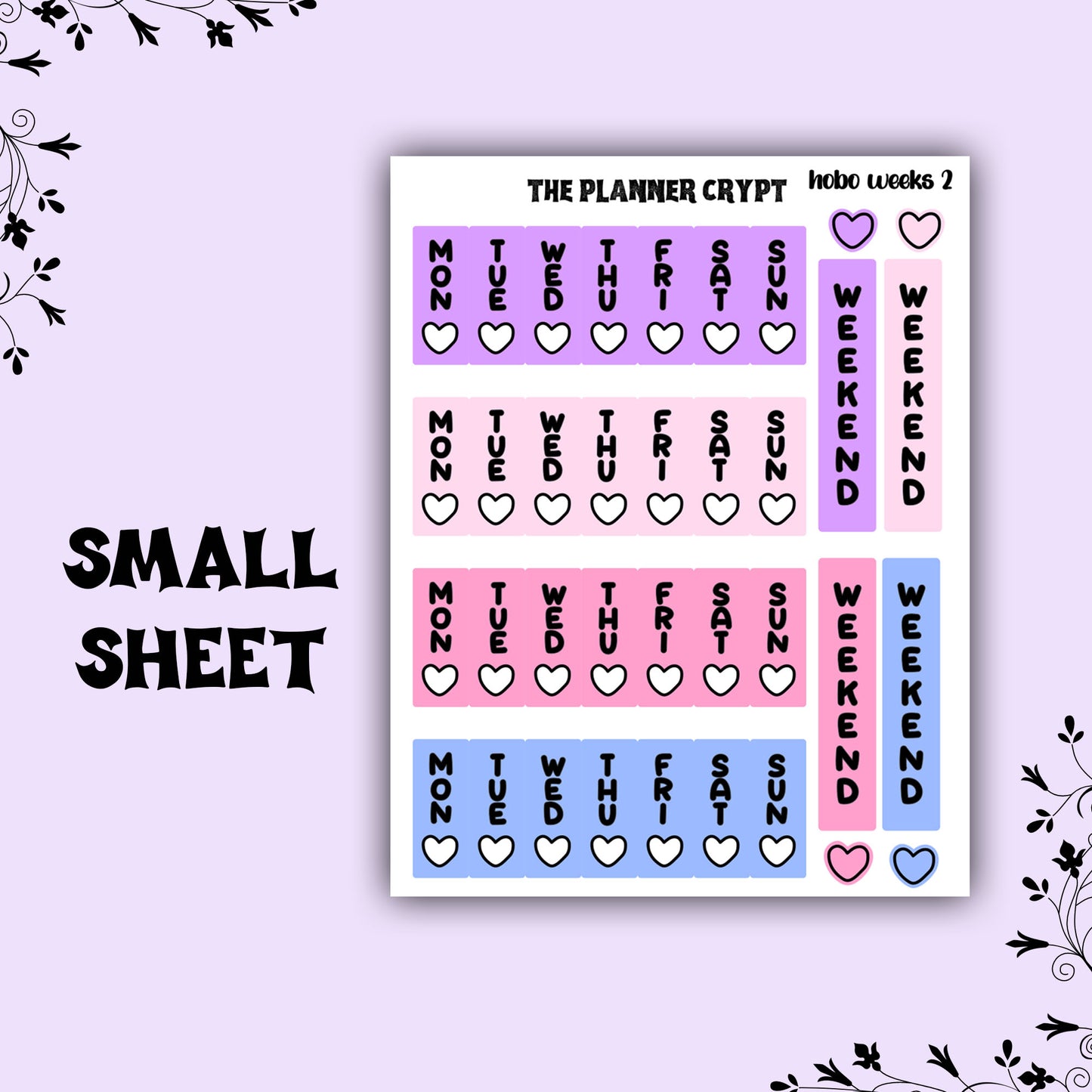 Hobonichi weeks date covers, planner stickers