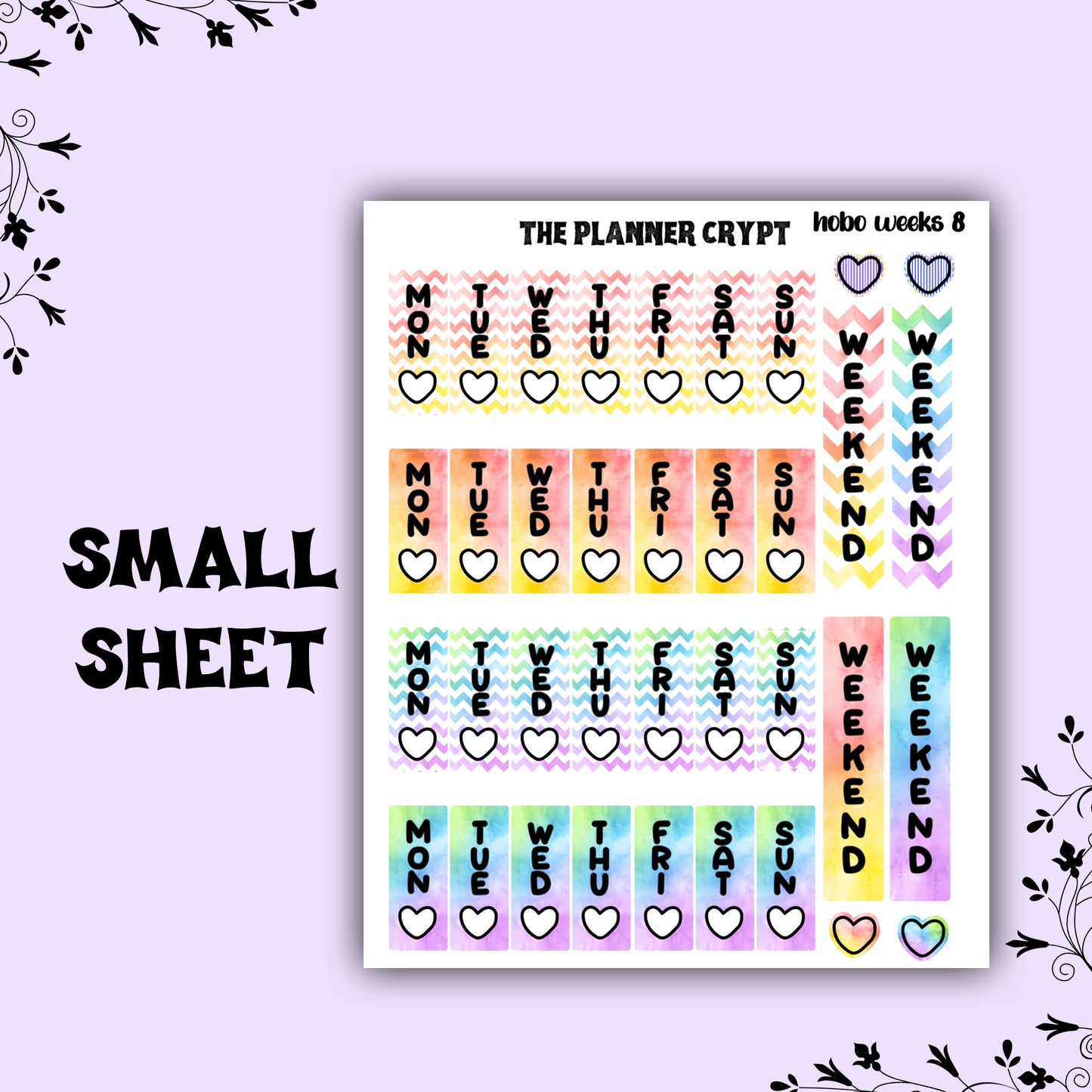 Hobonichi weeks date covers, planner stickers