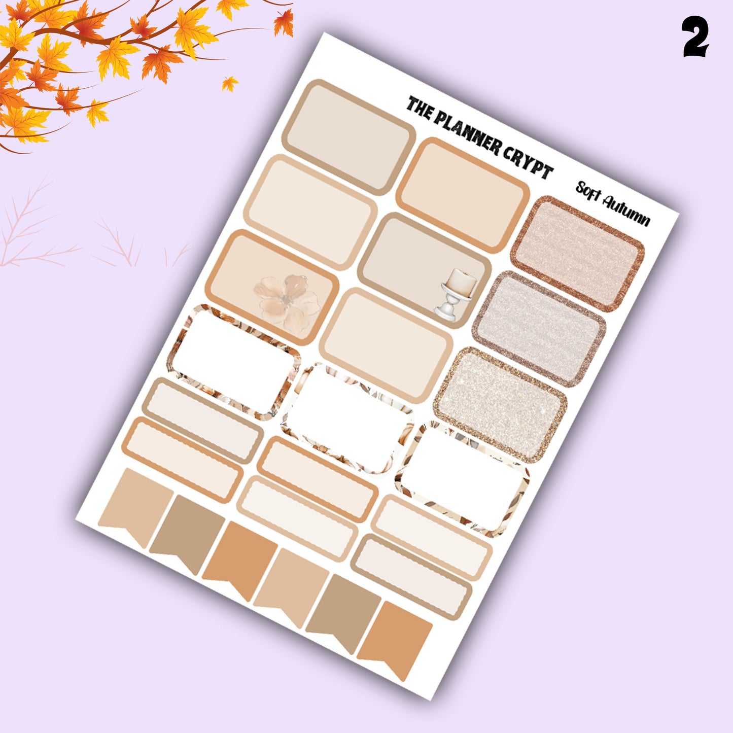 weekly planner, sticker kit, Autumn stickers, fall planner kit, planner stickers, vertical planner, goth planner