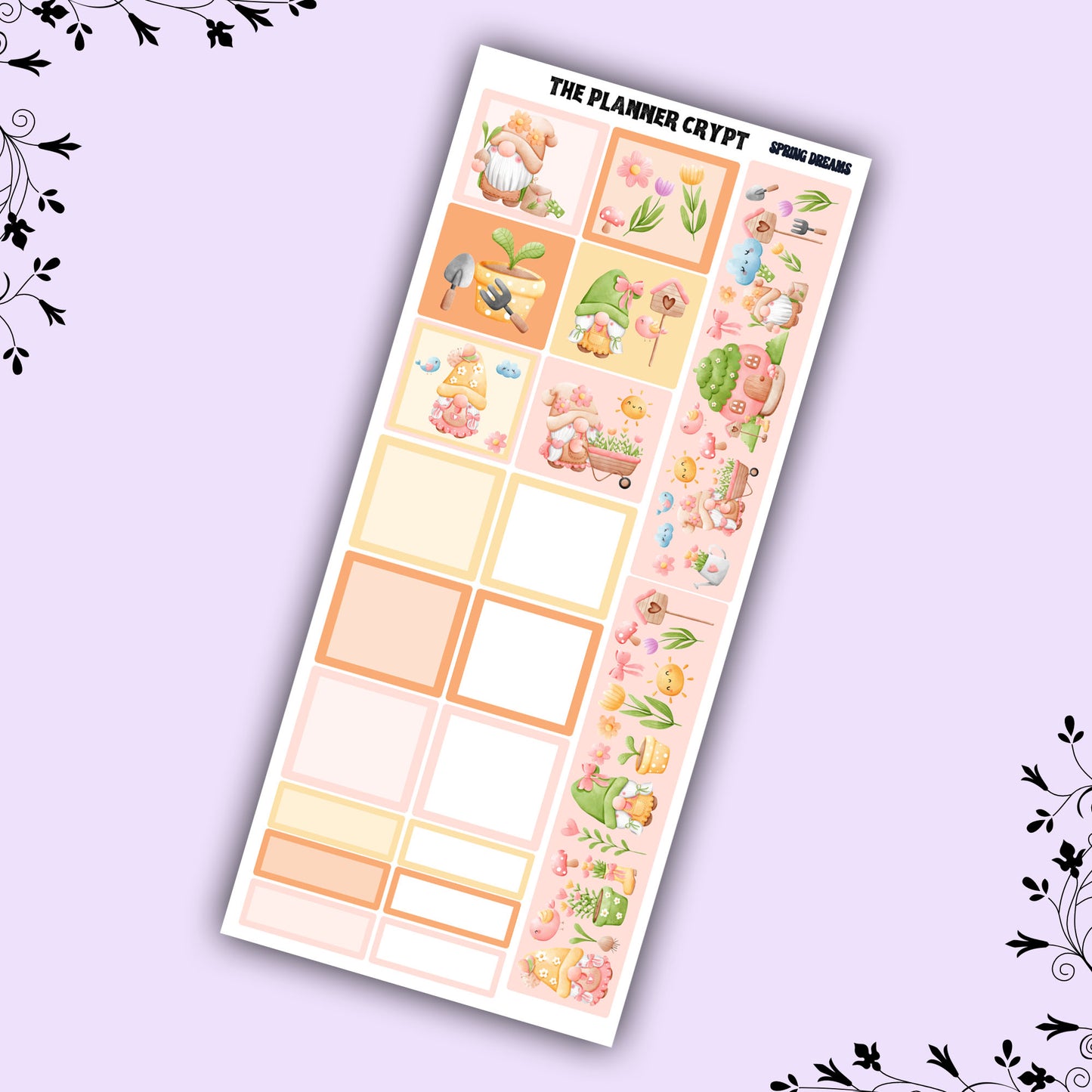 Hobonichi weeks kit, weekly sticker kit, hobonichi planner, spring stickers, functional sticker, planner stickers, small journal stickers