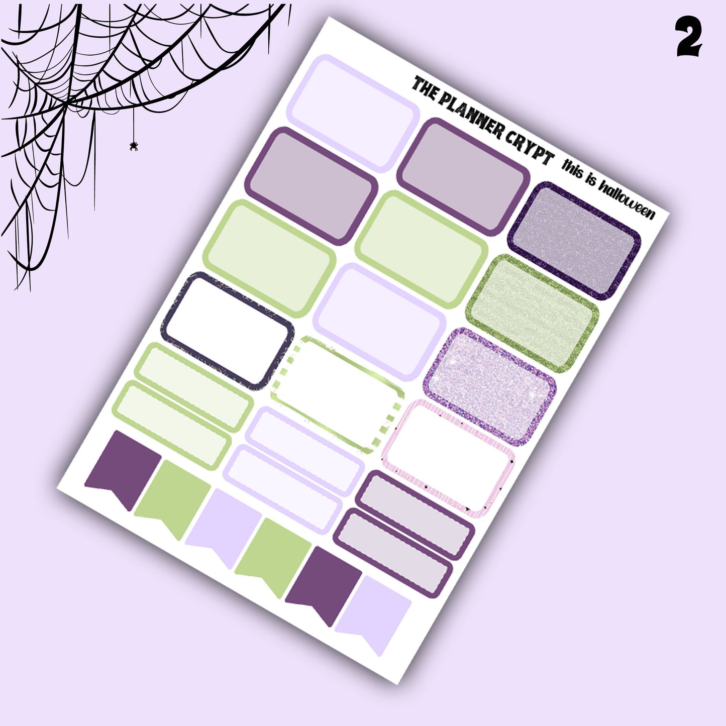 weekly planner, sticker kit, planner stickers, halloween stickers, pretty stickers, vertical planner, spooky stickers, autumn sticker kit
