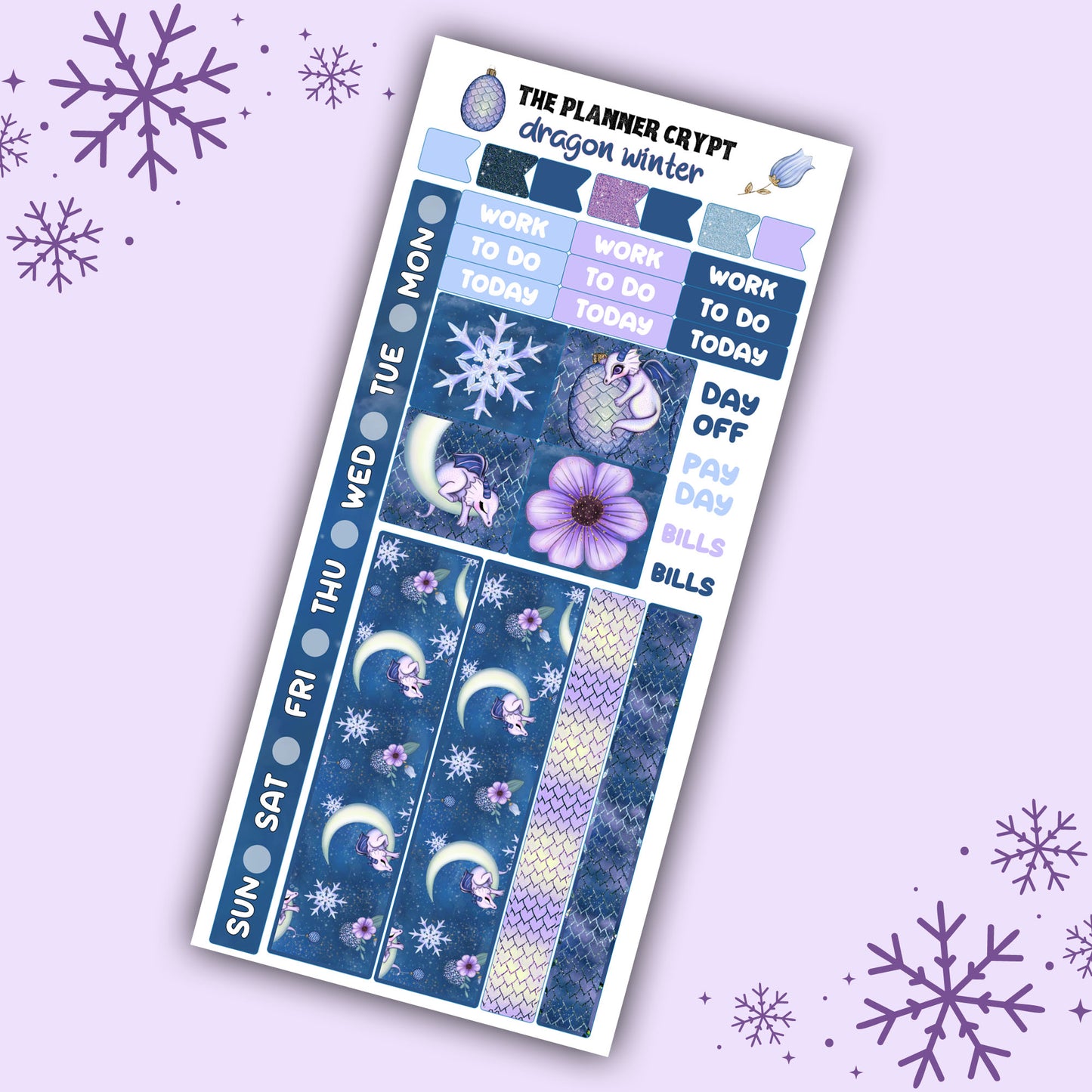 Hobonichi weeks, sticker kit, hobonichi planner, winter stickers, gothic planner, hobonichi functional stickers, planner stickers, christmas