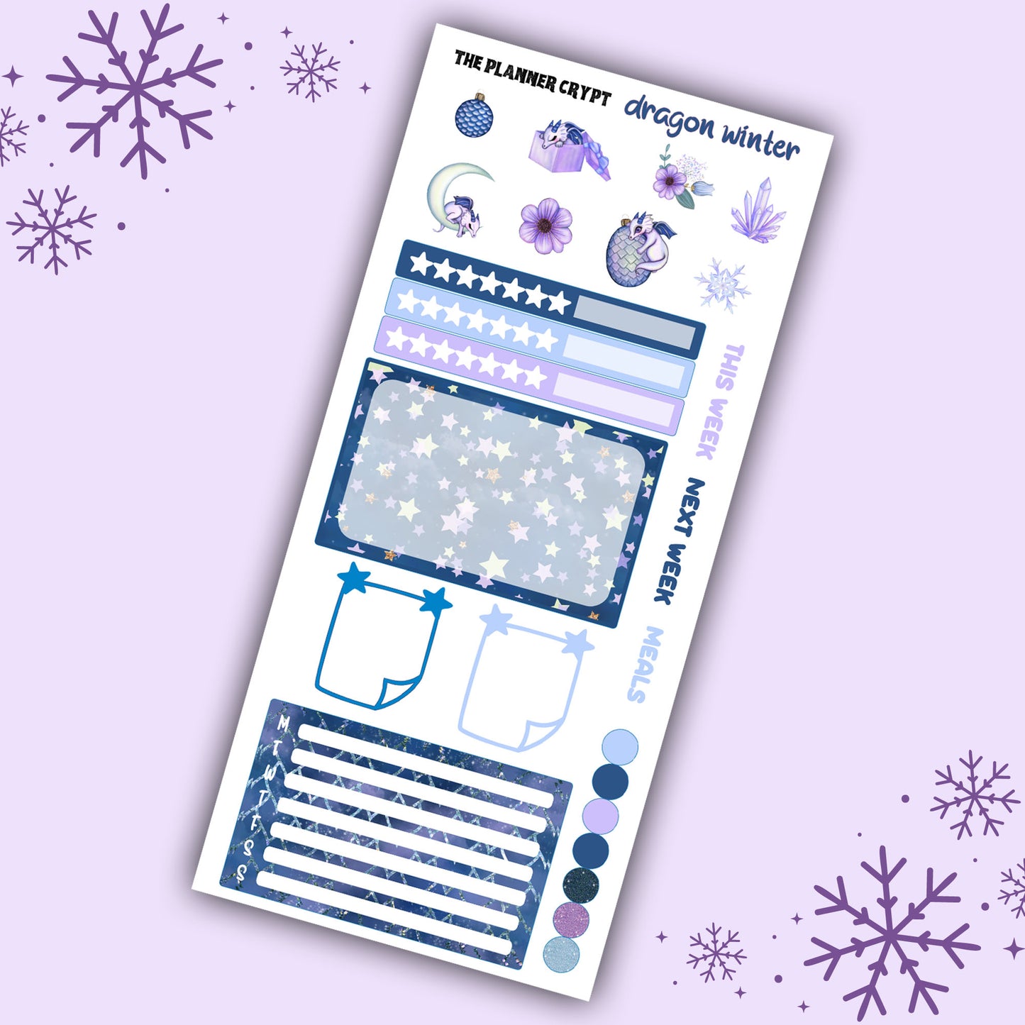 Hobonichi weeks, sticker kit, hobonichi planner, winter stickers, gothic planner, hobonichi functional stickers, planner stickers, christmas